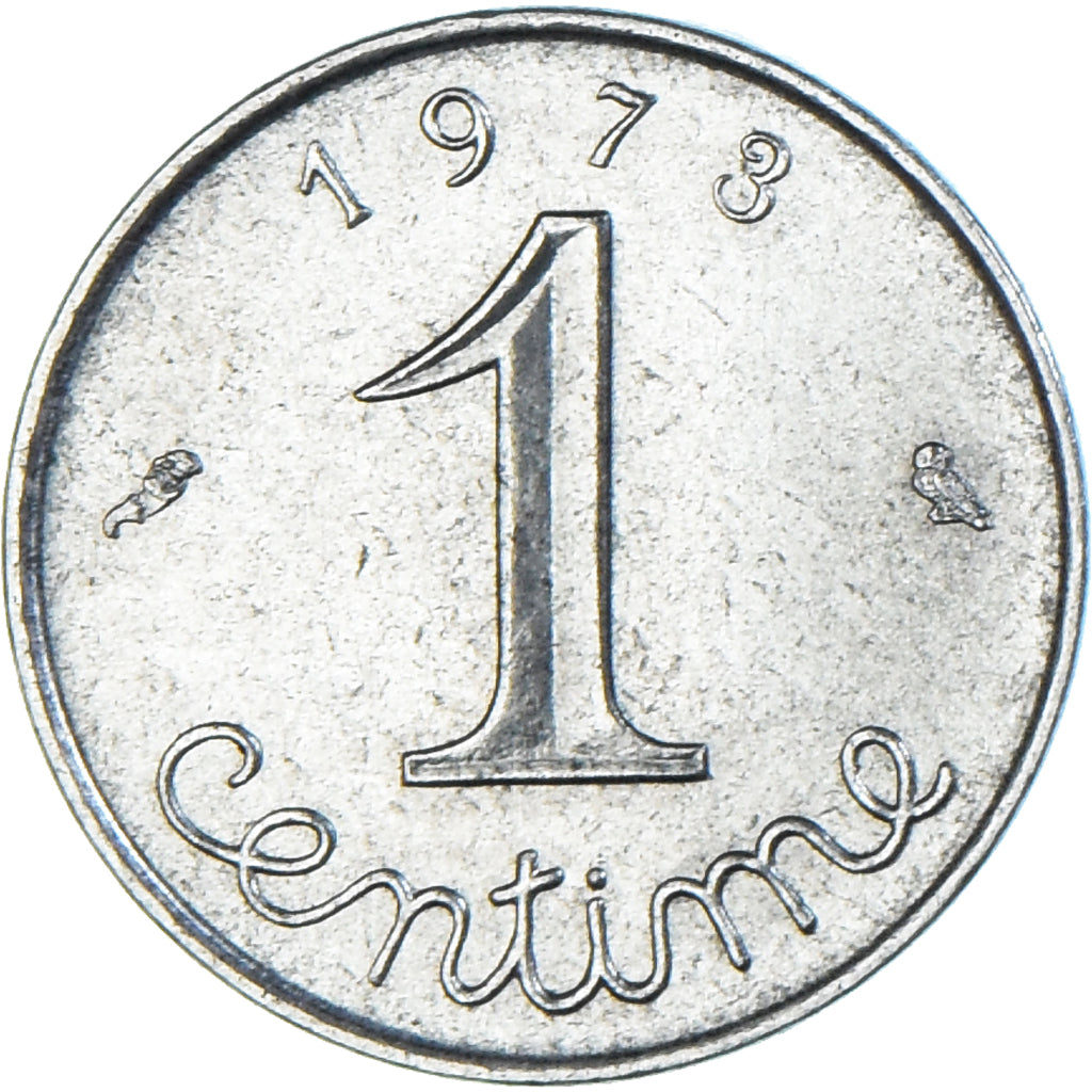 Moneta, Francia, Centime, 1973