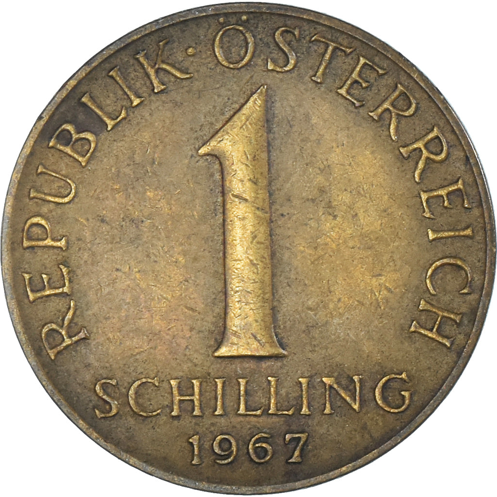 Moeda, Áustria, Schilling, 1967