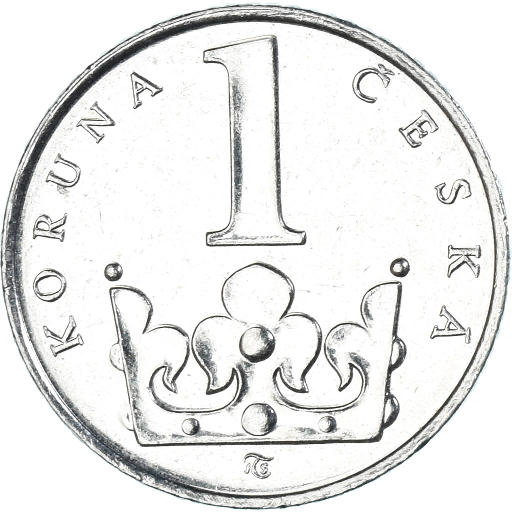 Coin, Czech Republic, Koruna, 1996