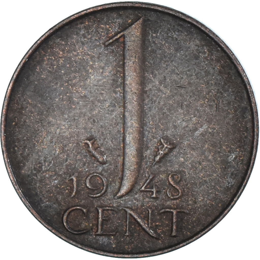 Moeda, Países Baixos, Cent, 1948