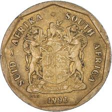 Coin, South Africa, 50 Cents, 1992