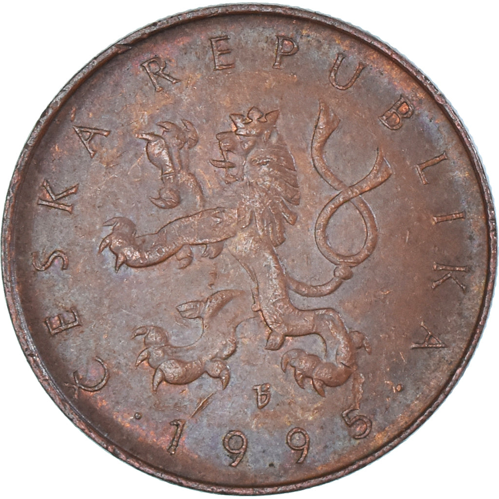 Monnaie, République Tchèque, 10 Korun, 1995