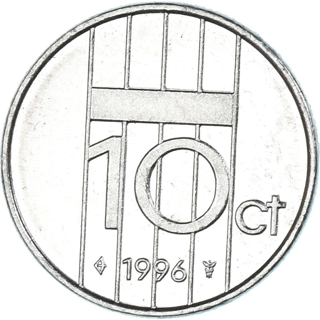 Munten, Nederland, 10 Cents, 1996