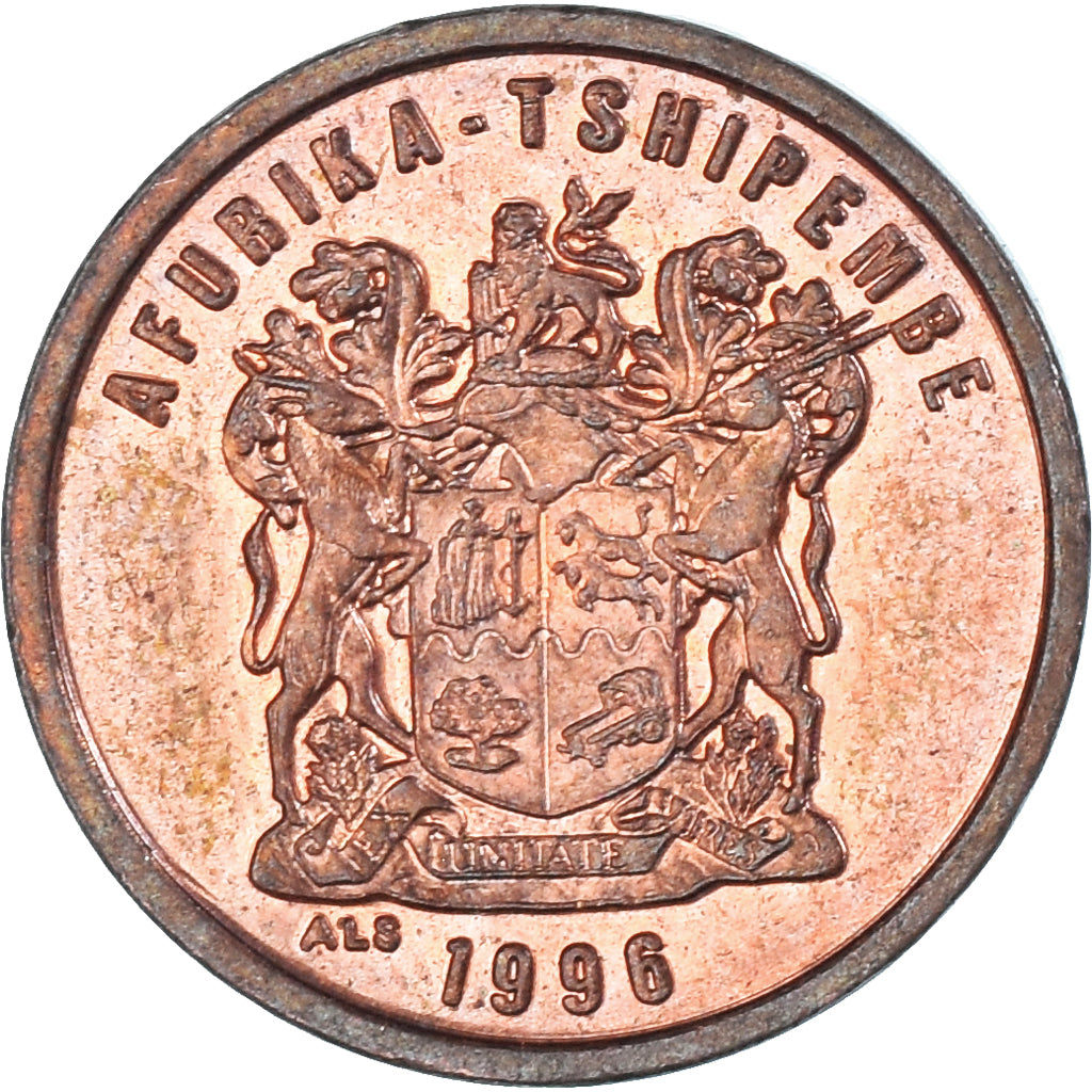 Moneta, Sudafrica, 2 Cents, 1996