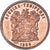 Moneda, Sudáfrica, 2 Cents, 1996