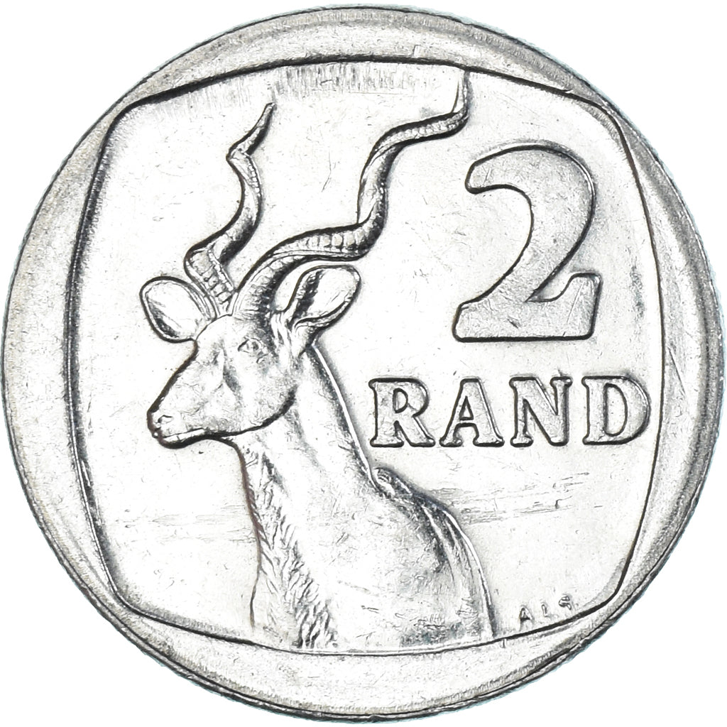 Coin, South Africa, 2 Rand, 1991