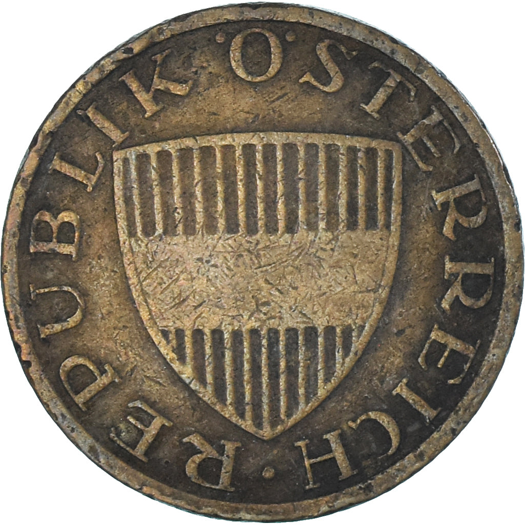 Moeda, Áustria, 50 Groschen, 1961