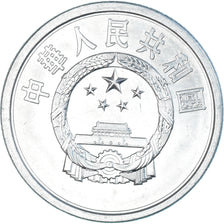 Coin, China, 5 Fen, 1976