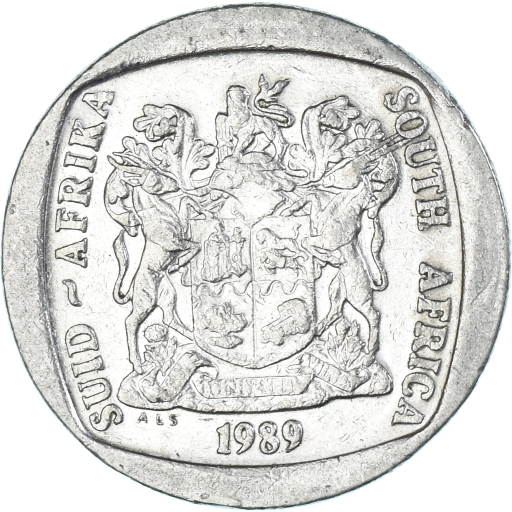 Coin, South Africa, 2 Rand, 1989