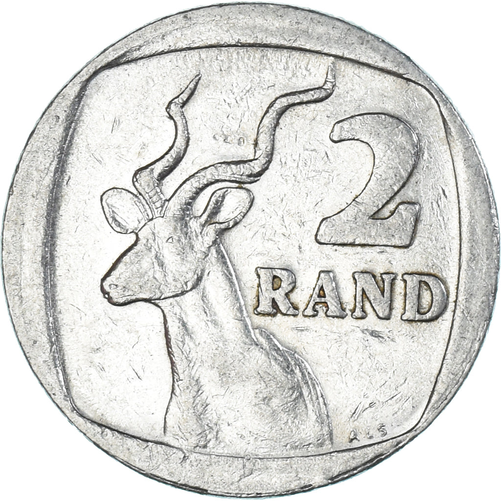 Coin, South Africa, 2 Rand, 1989