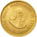 SOUTH AFRICA, 2 Rand, 1966, KM #64, AU(55-58), Gold, 8.00