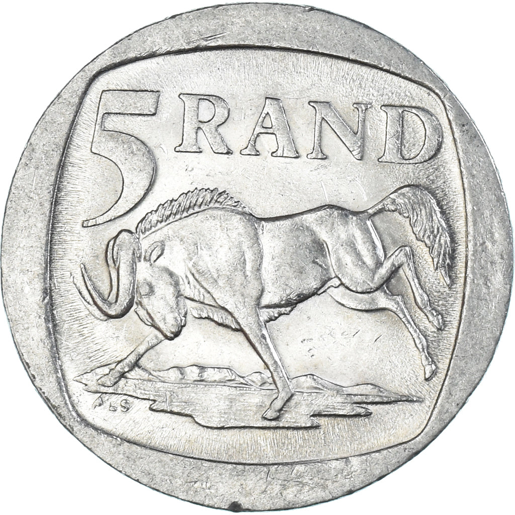 Moneta, Południowa Afryka, 5 Rand, 1995