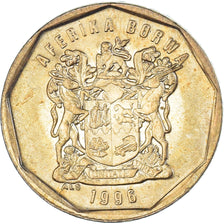 Coin, South Africa, 20 Cents, 1996