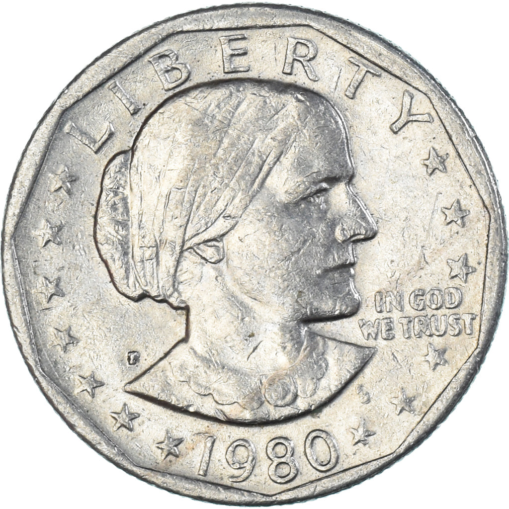 Coin, United States, Dollar, 1980