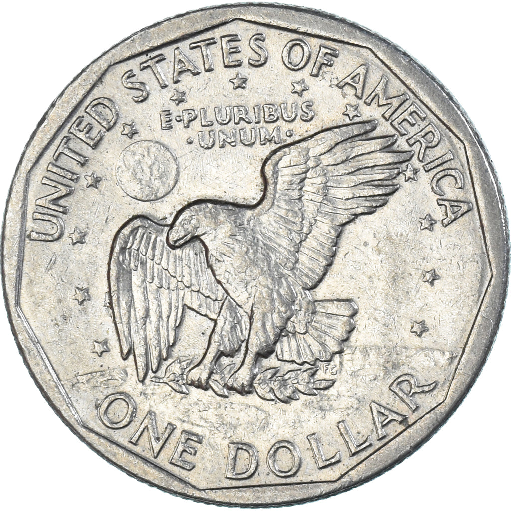 Coin, United States, Dollar, 1980
