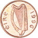 Monnaie, Irlande, Penny, 1996