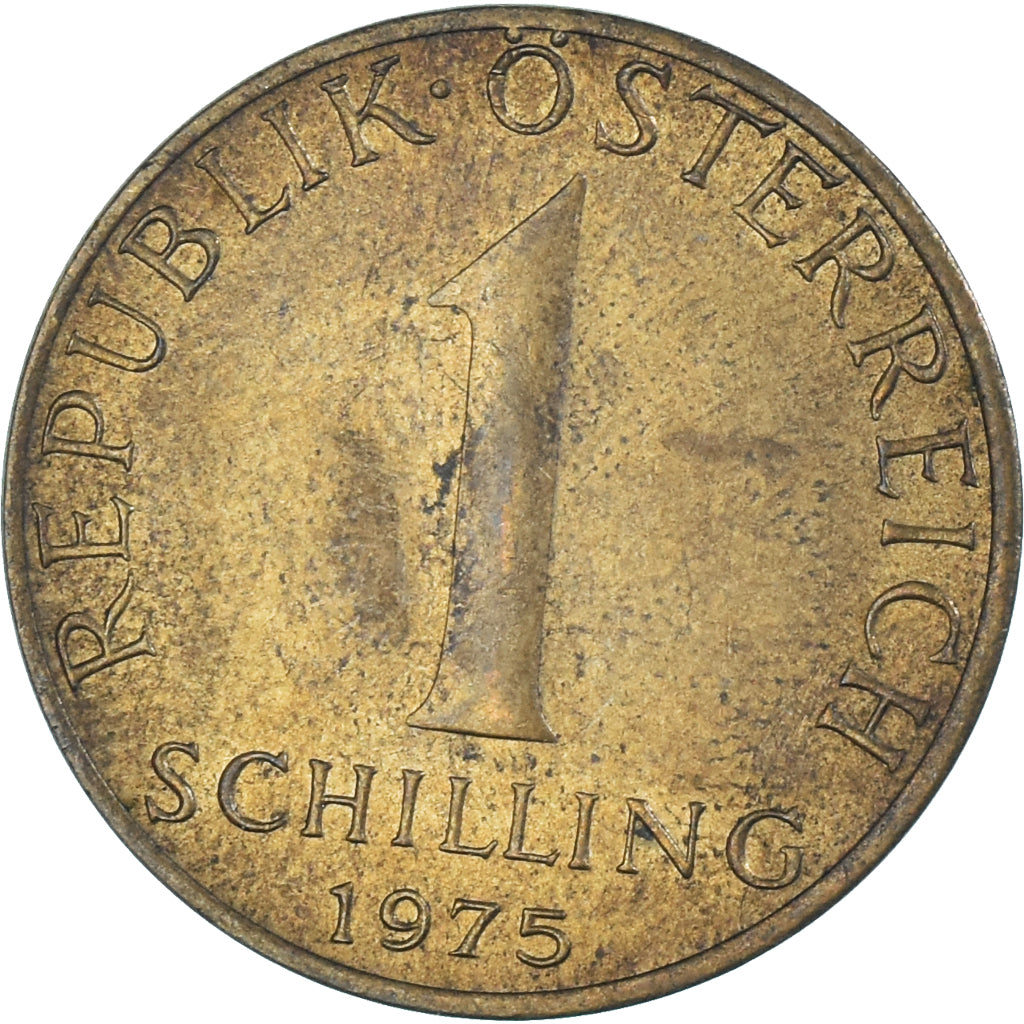 Moeda, Áustria, Schilling, 1975