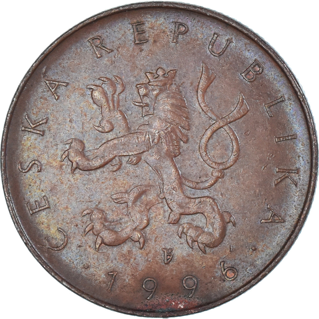 Monnaie, République Tchèque, 10 Korun, 1996