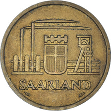 Coin, SAARLAND, 50 Franken, 1954