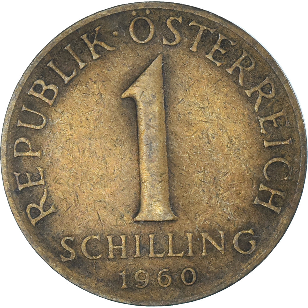Moeda, Áustria, Schilling, 1960