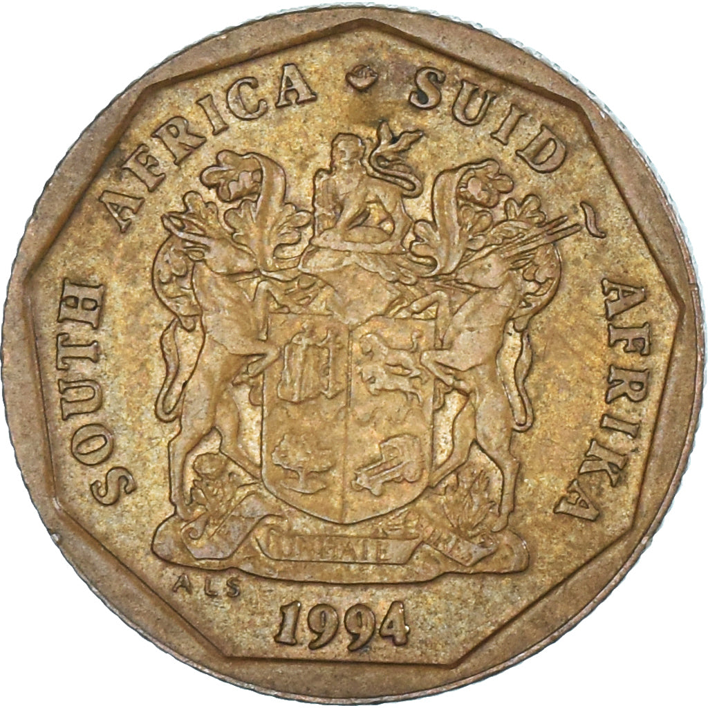 Moneta, Południowa Afryka, 20 Cents, 1994