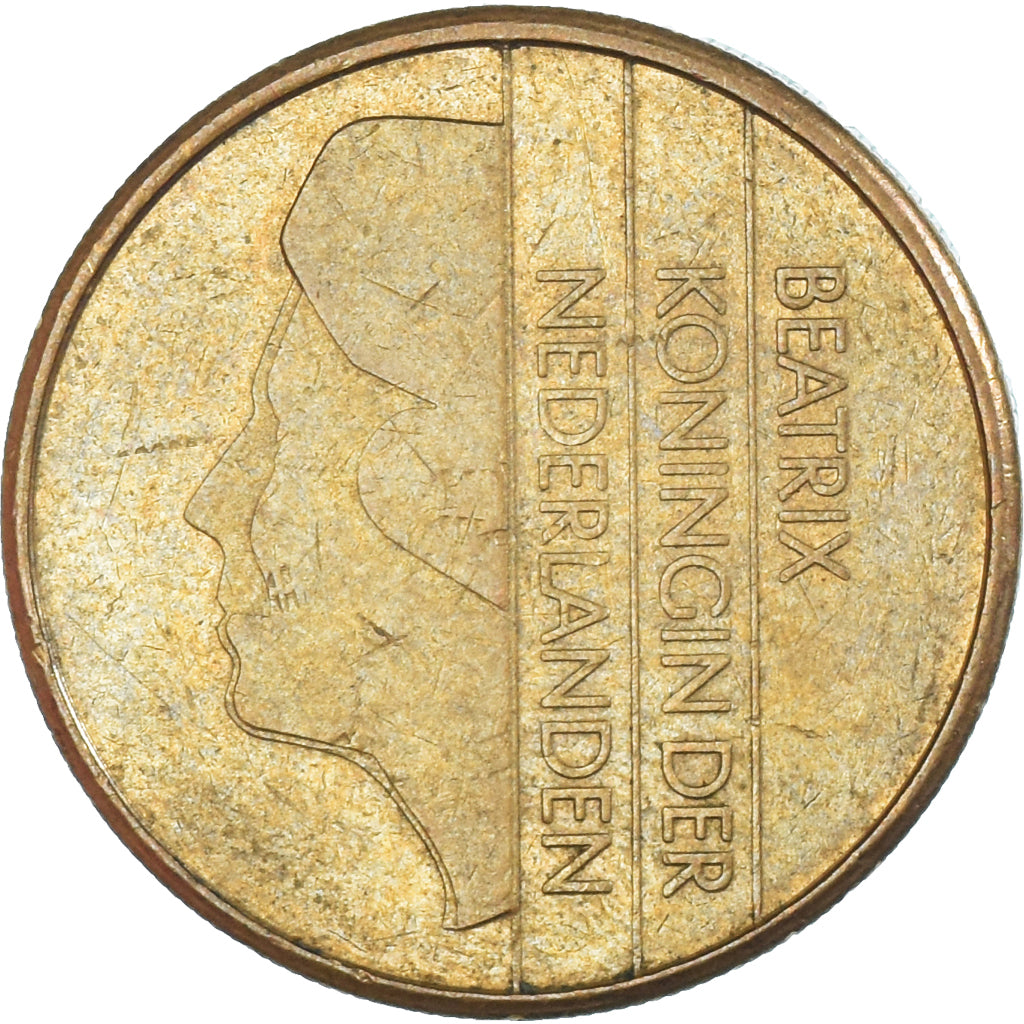 Moneta, Paesi Bassi, 5 Gulden, 1989