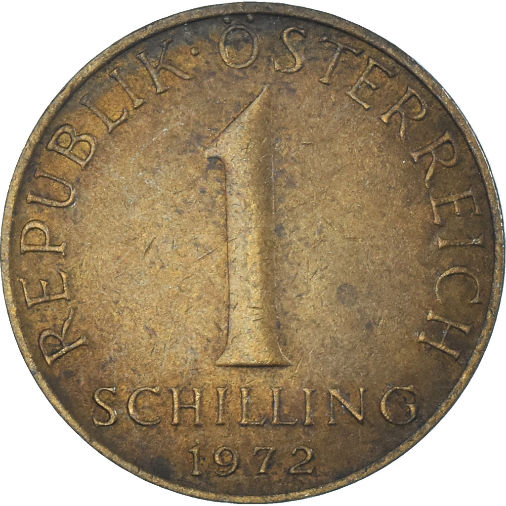 Moeda, Áustria, Schilling, 1972
