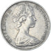 Coin, Australia, 10 Cents, 1968