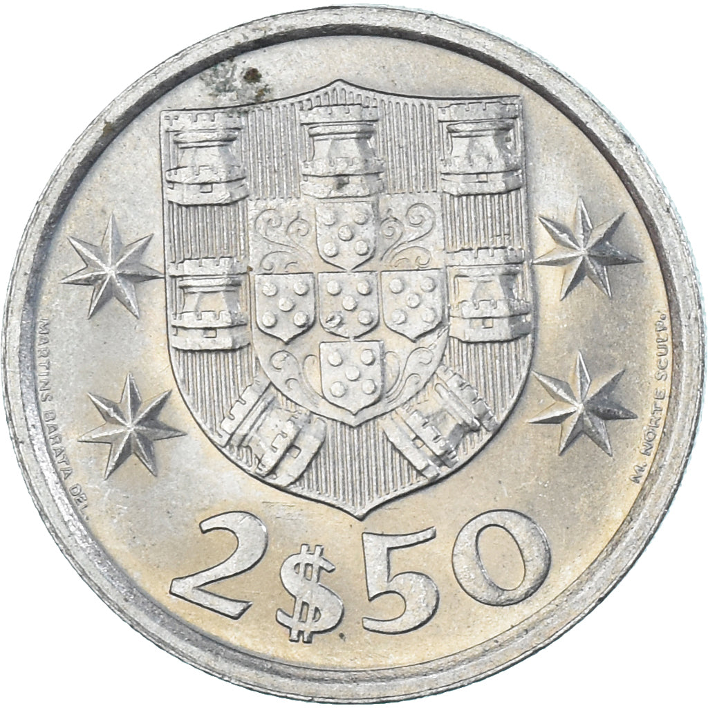 Münze, Portugal, 2-1/2 Escudos, 1979
