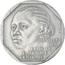 Moeda, Gabão, 500 Francs, 1985
