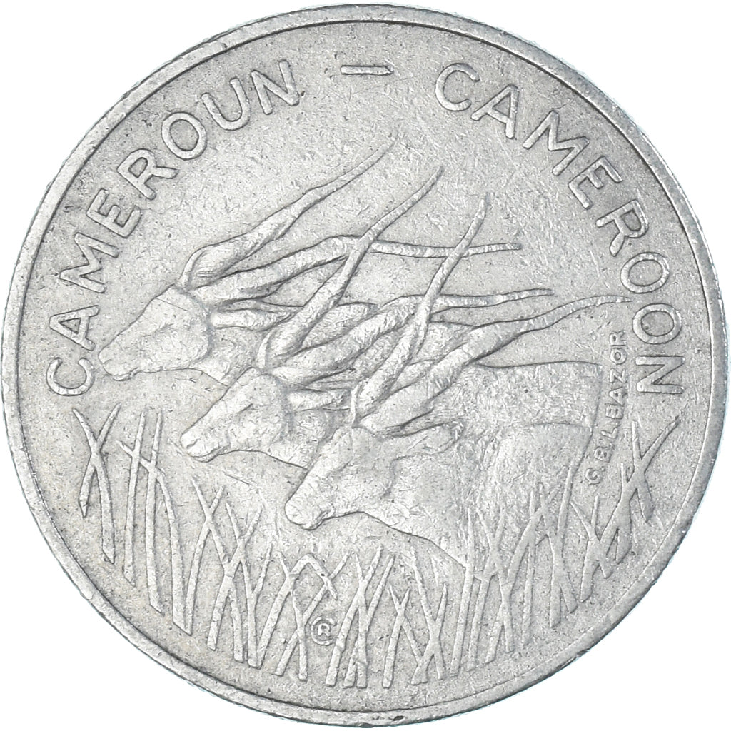 Monnaie, Cameroun, 100 Francs, 1980