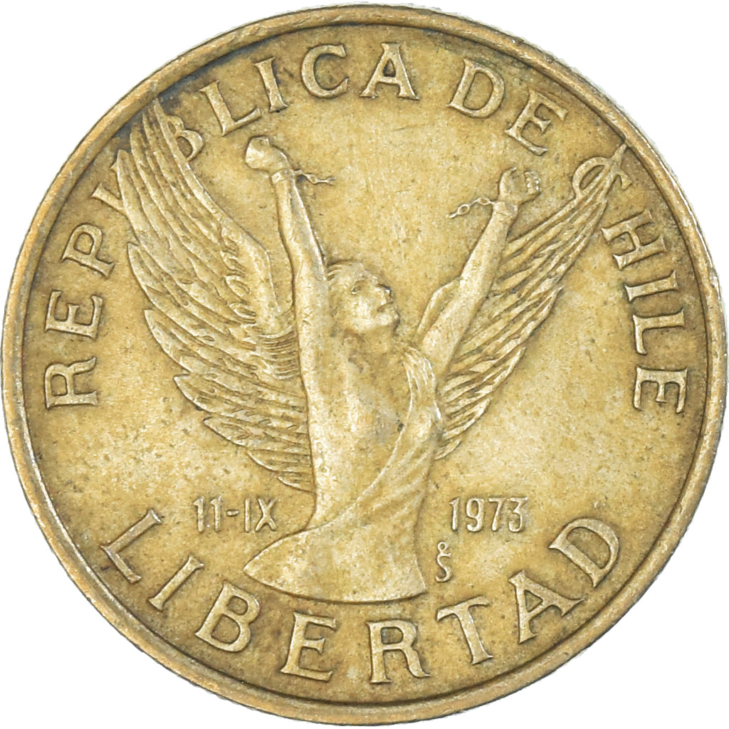 Moneta, Cile, 10 Pesos, 1981
