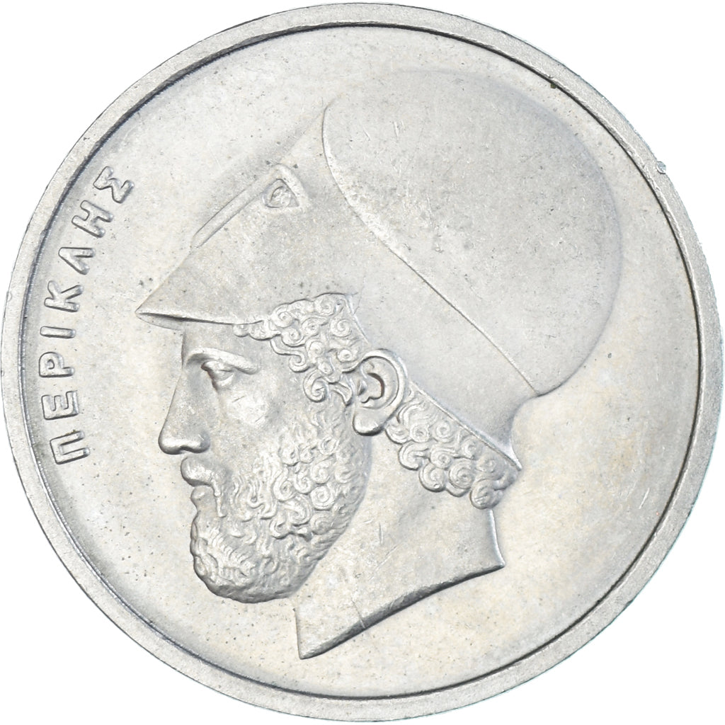 Moeda, Grécia, 20 Drachmai, 1980