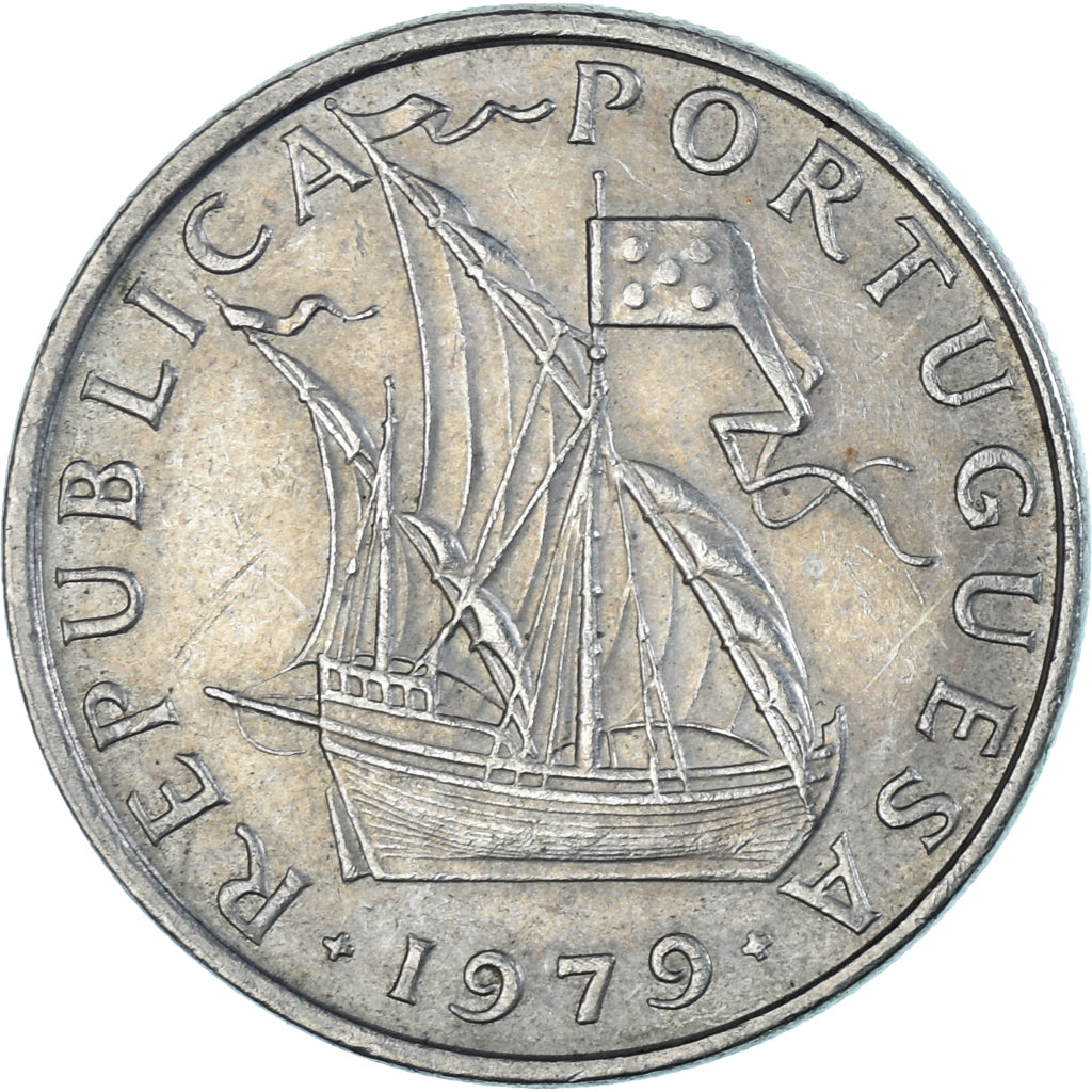 Monnaie, Portugal, 5 Escudos, 1979