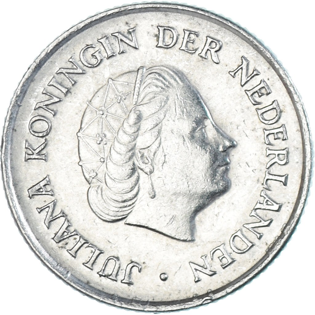 Munten, Nederland, 25 Cents, 1975
