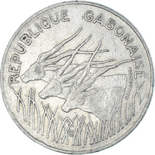 Munten, Gabon, 100 Francs, 1977