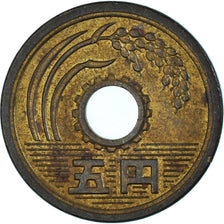 Munten, Japan, 5 Yen, 1977