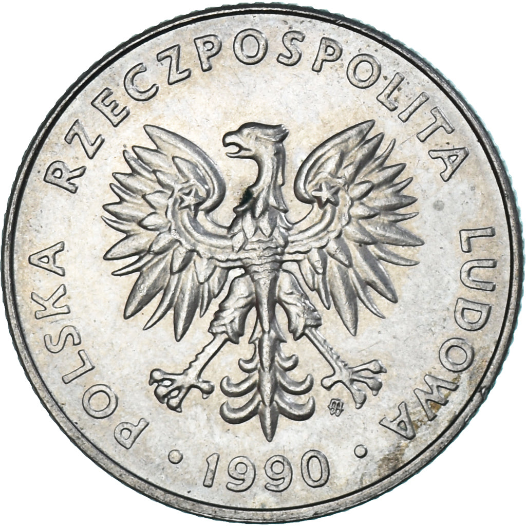 Monnaie, Pologne, 20 Zlotych, 1990