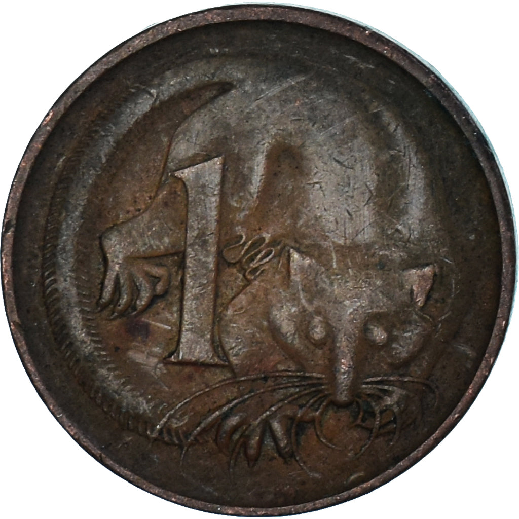 Moneta, Australia, Cent, 1970