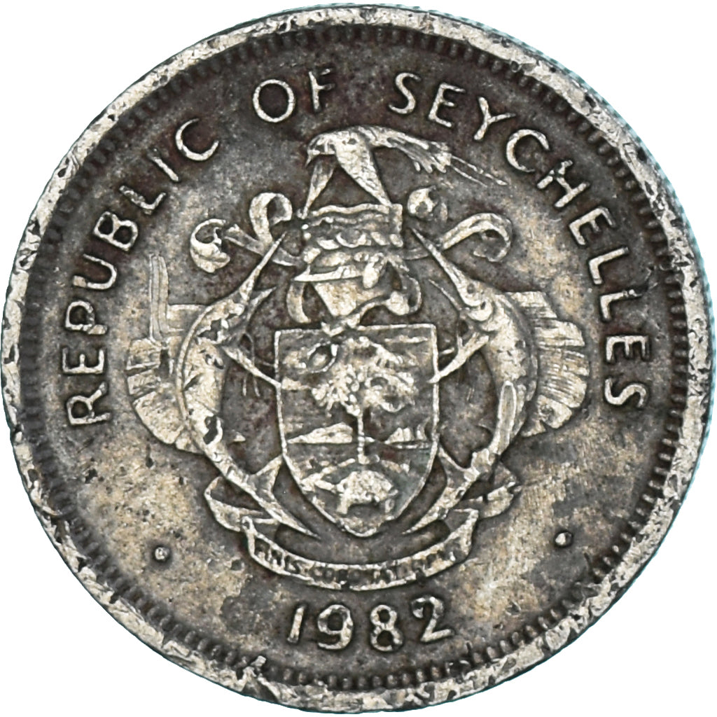 Monnaie, Seychelles, 25 Cents, 1982