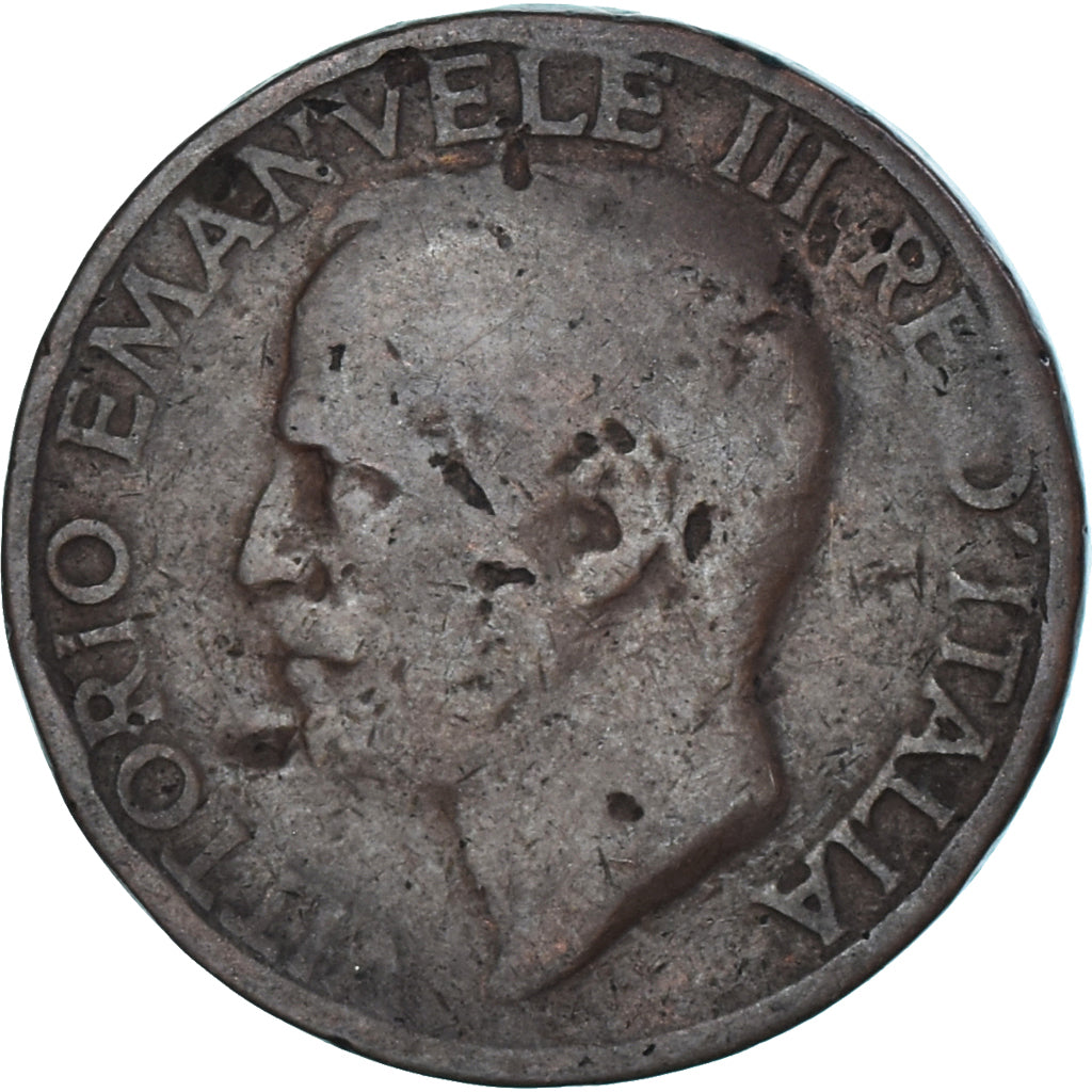 Munten, Italië, 10 Centesimi, 1924