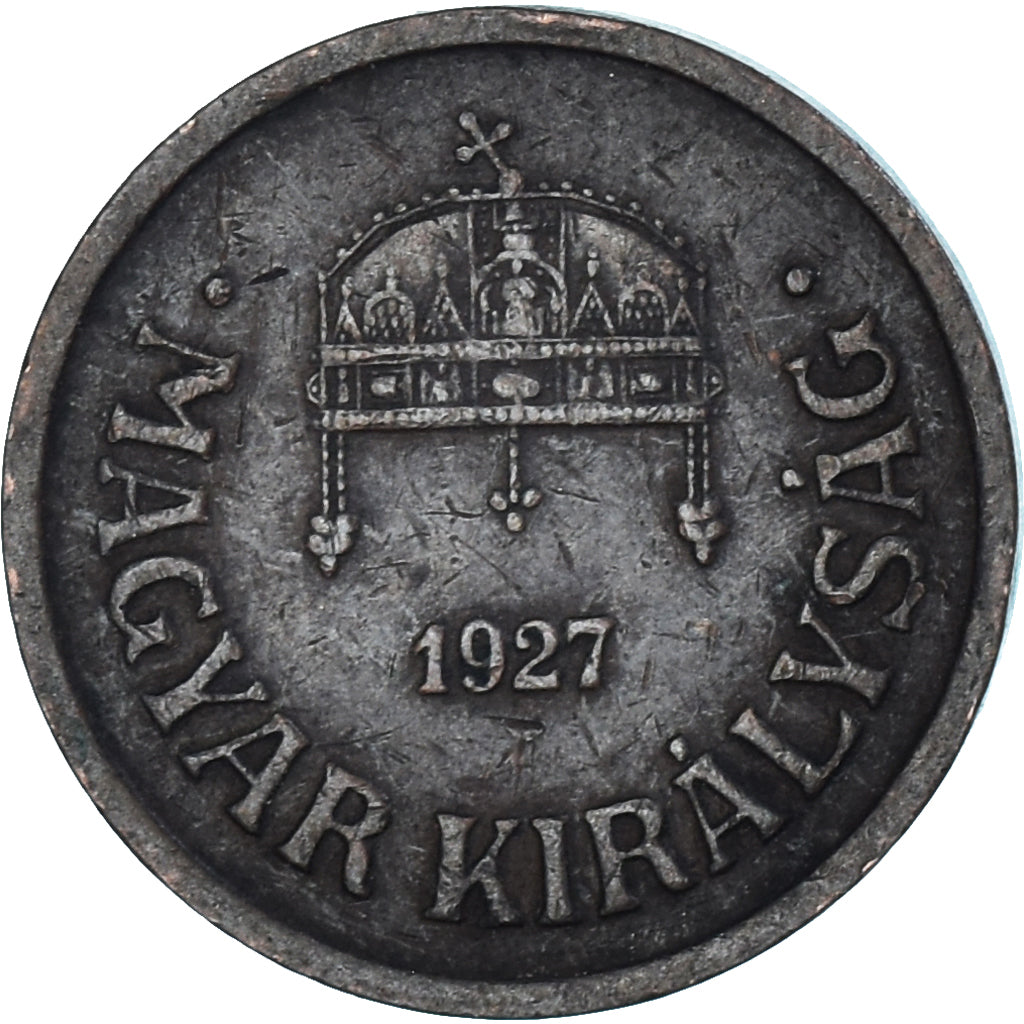 Moneta, Ungheria, 2 Filler, 1927