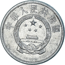 Moneda, China, 5 Fen, 1956