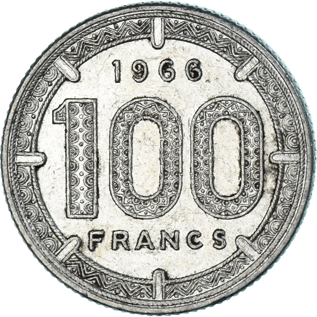 Münze, Kamerun, 100 Francs, 1966