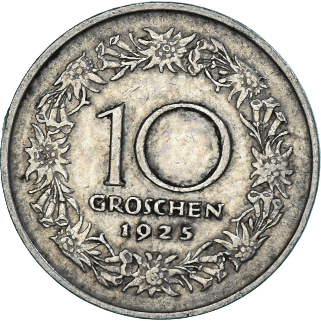 Munten, Oostenrijk, 10 Groschen, 1925