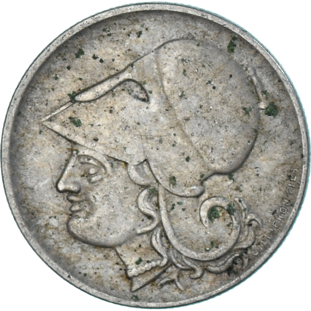 Coin, Greece, 50 Lepta, 1926