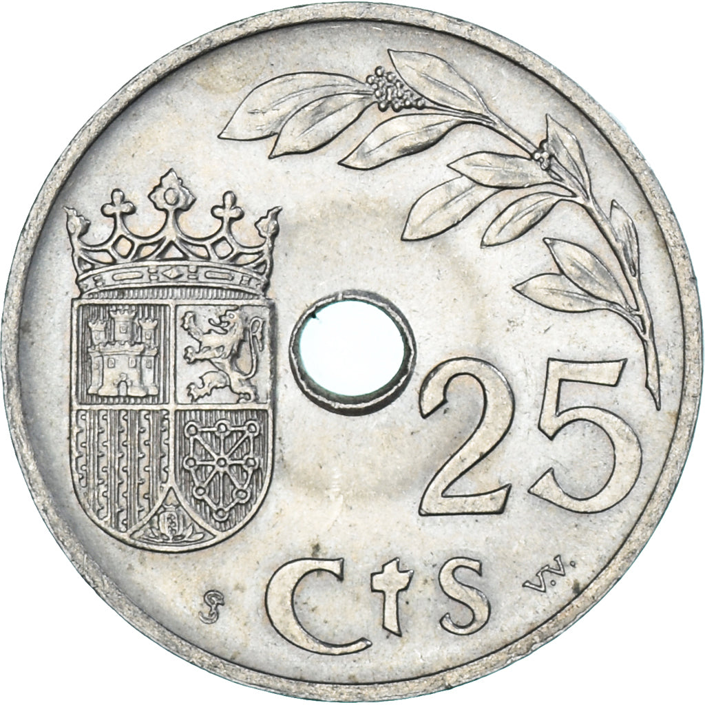 Moneda, España, 25 Centimos, 1937