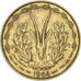 Moneta, Stati dell'Africa occidentale, 10 Francs, 1964