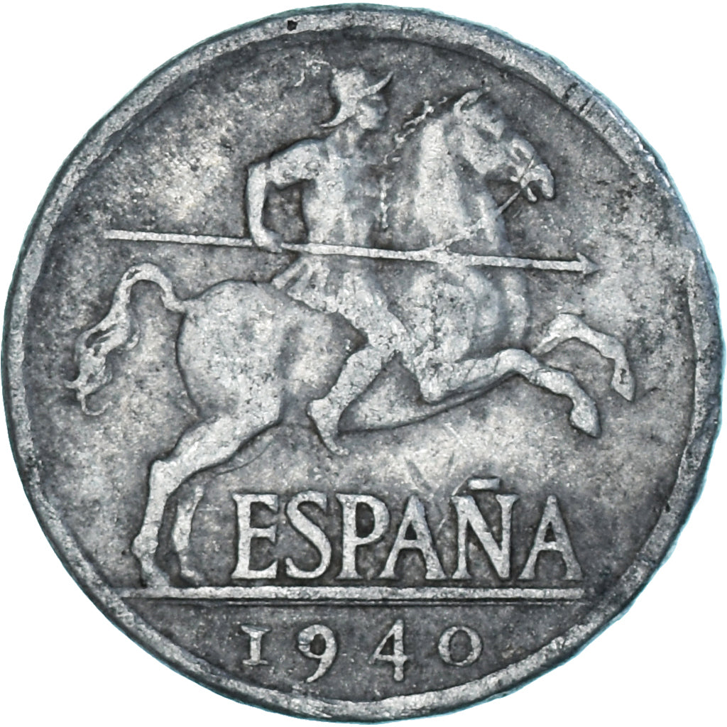 Moneda, España, 5 Centimos, 1940