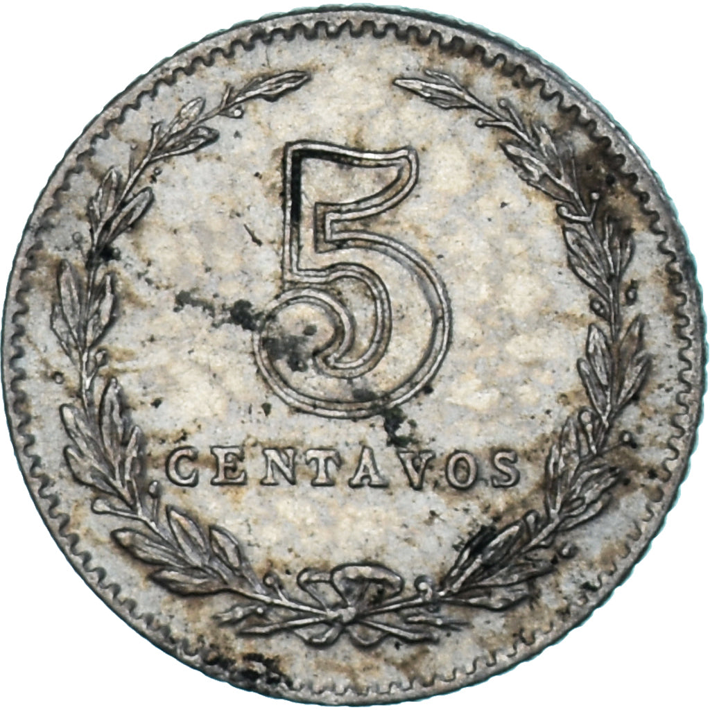 Coin, Argentina, 5 Centavos, 1908